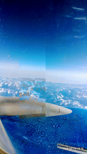 Италия...летим в г.Милан...Пролетаем Альпы...