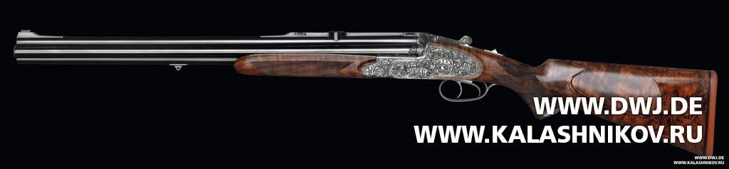 Эксклюзивный «фирлинг» мануфактуры Fanzoj с двумя нарезными и двумя гладкими стволами выглядит великолепно