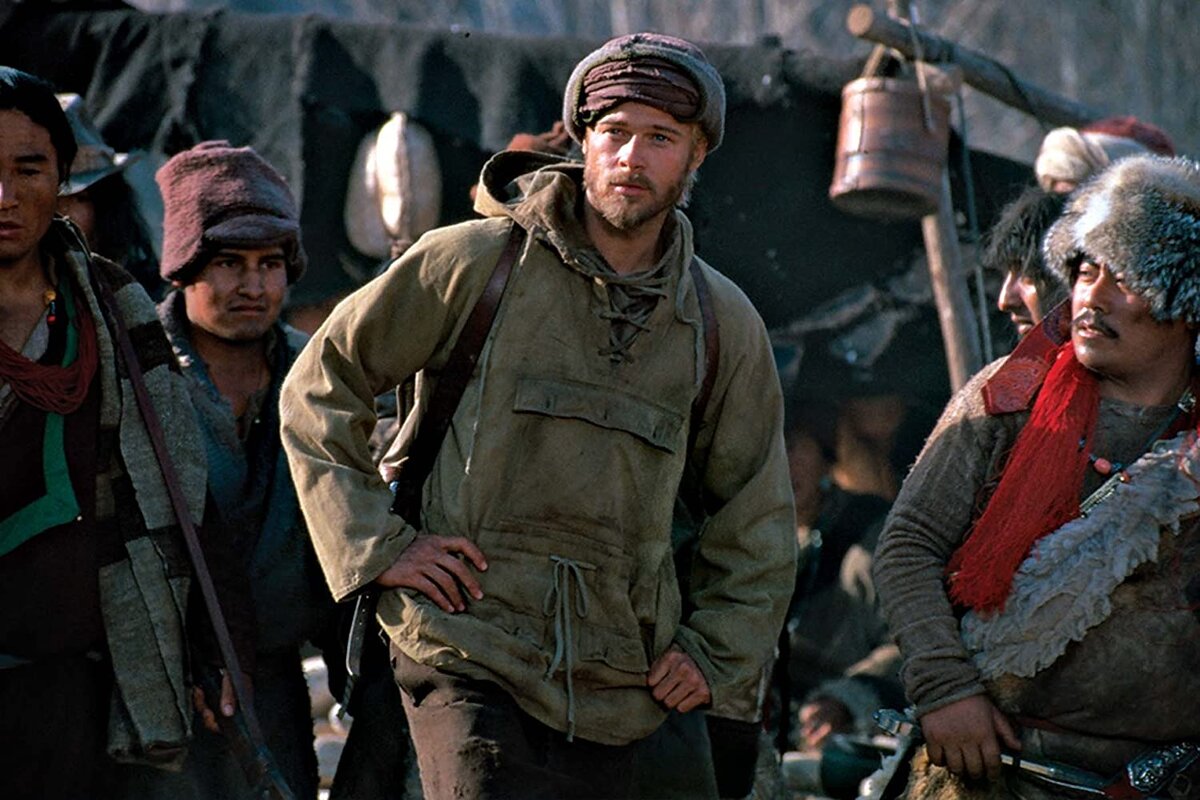 Кадр из фильма "Семь лет в Тибете", 1997 г.