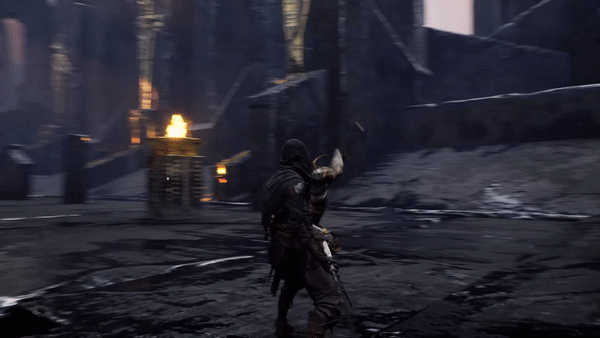 Механика "взрывной" контратаки, отсылающая нас к Sekiro: Shadows Die Twice.