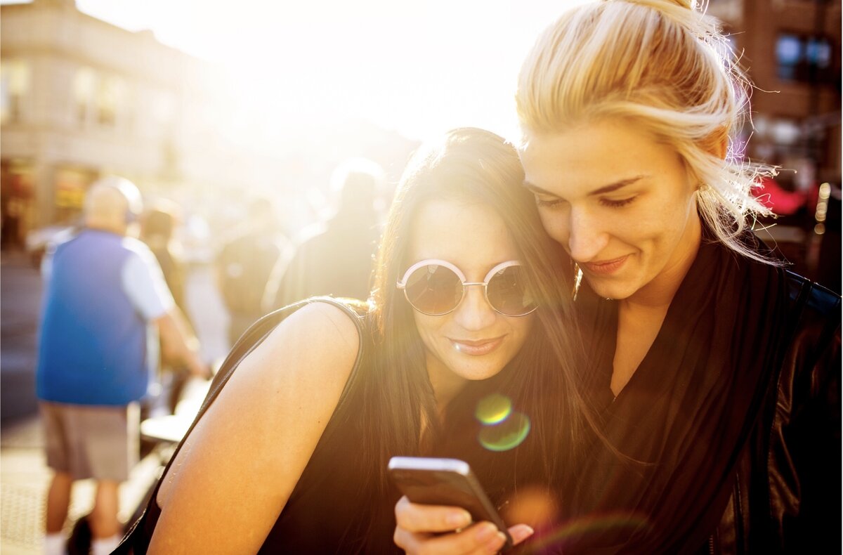 Подругу было не оторвать от игры.