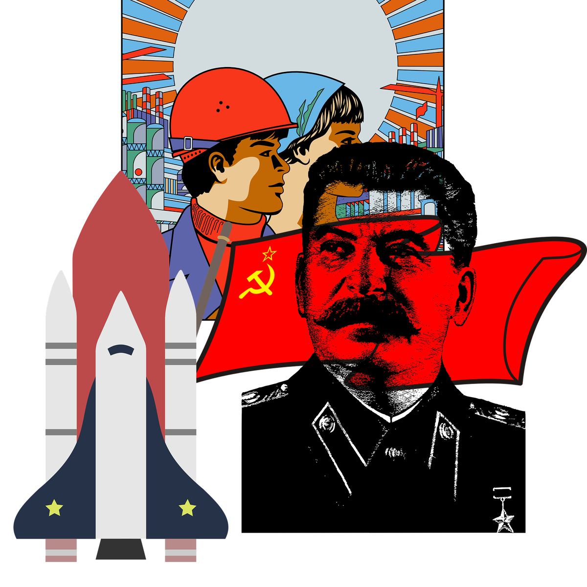 Рисунок советского союза