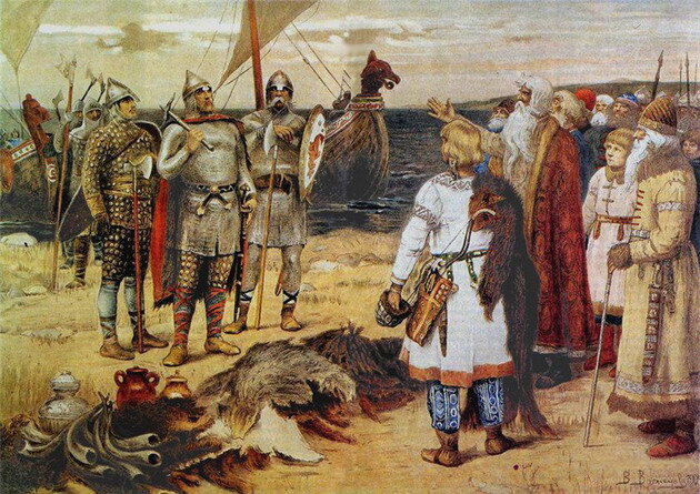 Призвание варягов (А. Васнецов)