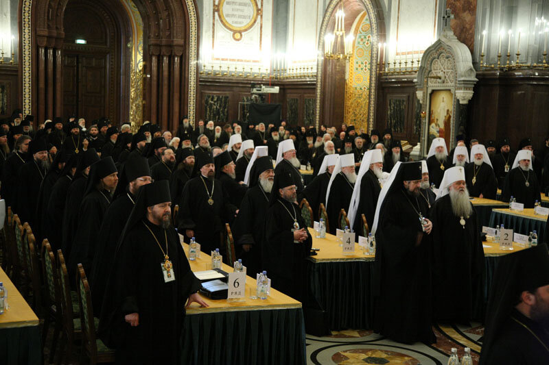 Рпц поместная церковь. Избрание Патриарха Кирилла Поместный собор 2009. Митрополит Кирилл Поместный собор 2009. Поместный собор 2009 28 января. Поместный собор православной Российской церкви 1991.