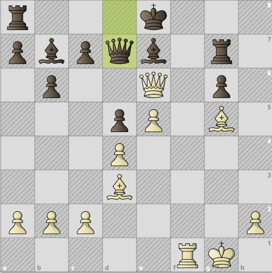 мат в 4 хода, ход белых