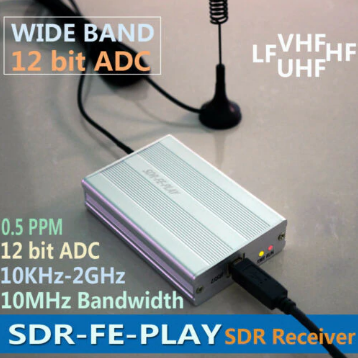 SDR-FE-PLAY 10 кГц до 2 ГГц HF UHF VHF UV Wideband Full SDR RF Spectrum Stereo