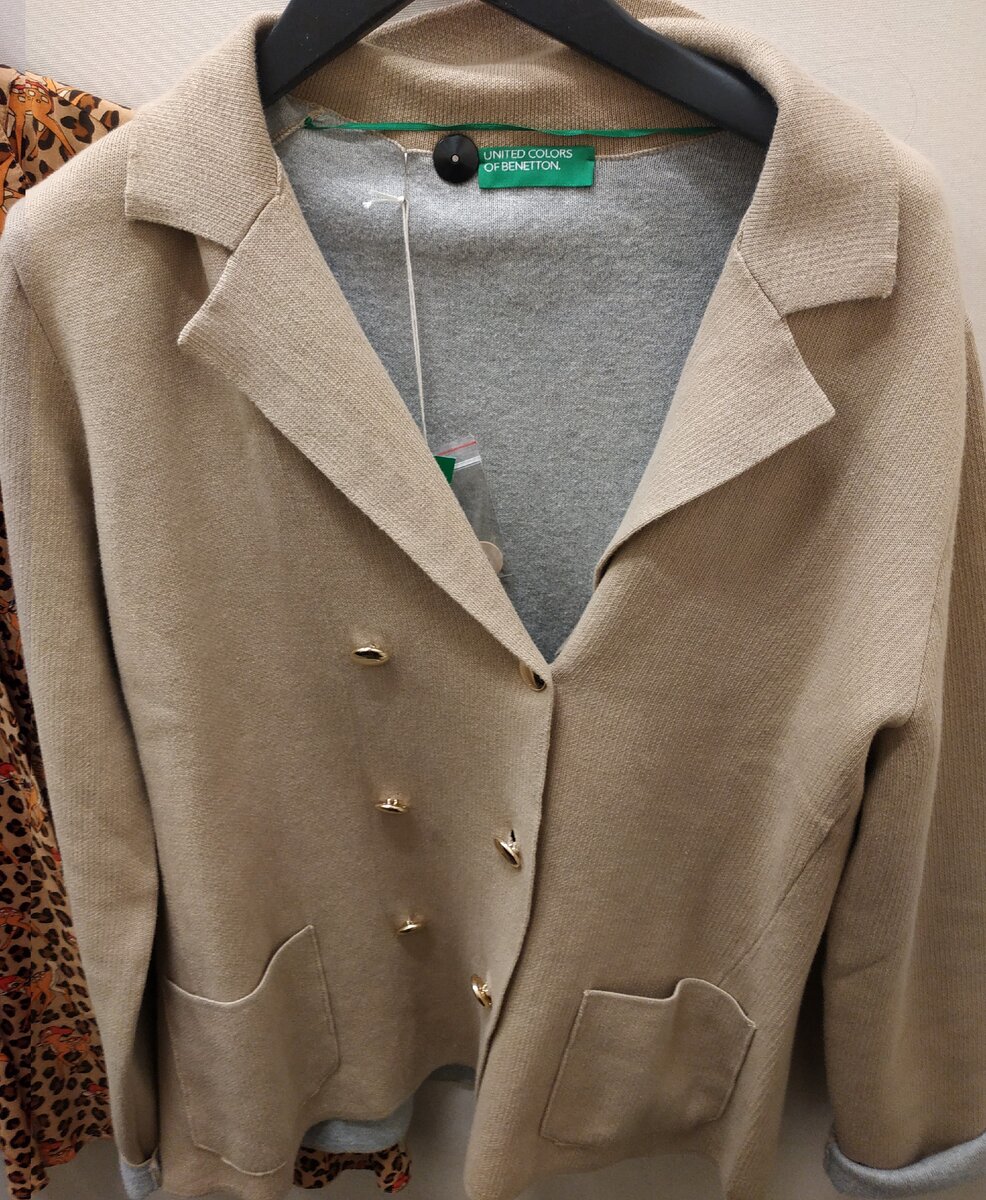 Пиджак / жакет из мягкой ткани