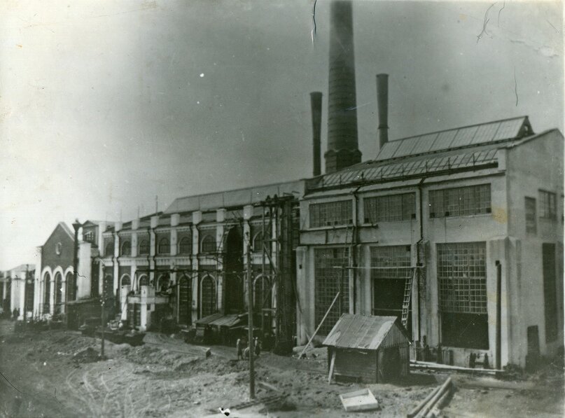 Омск. Расширение ЦЭС, 1928 год