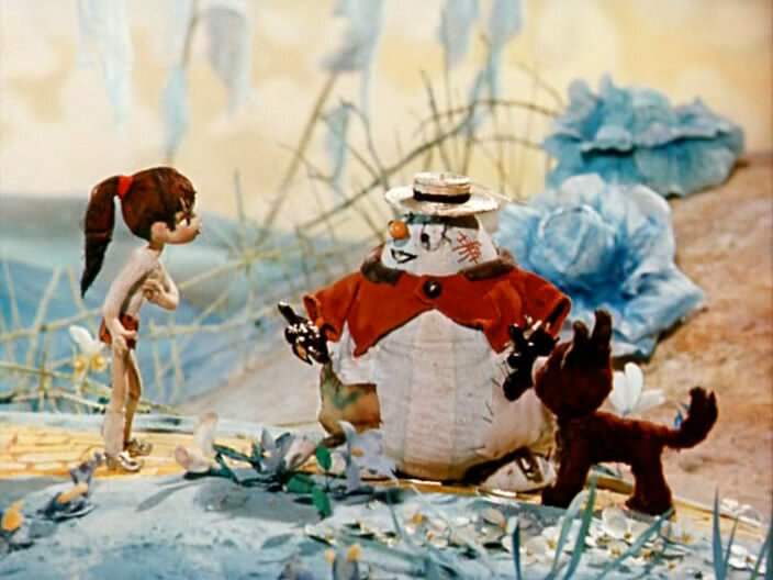 девочка Элли зачем-то носит ультрамини-юбку - подозреваю, что это упрощало анимацию, но вопросов к создателям мульта сей лайфхак не отменяет