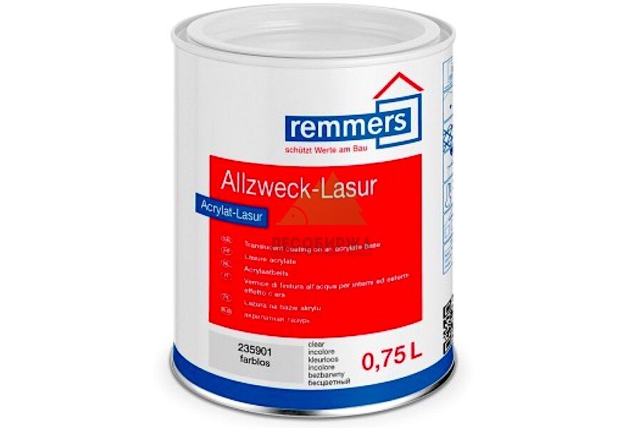 Акрилатно-алкидная лазурь Remmers