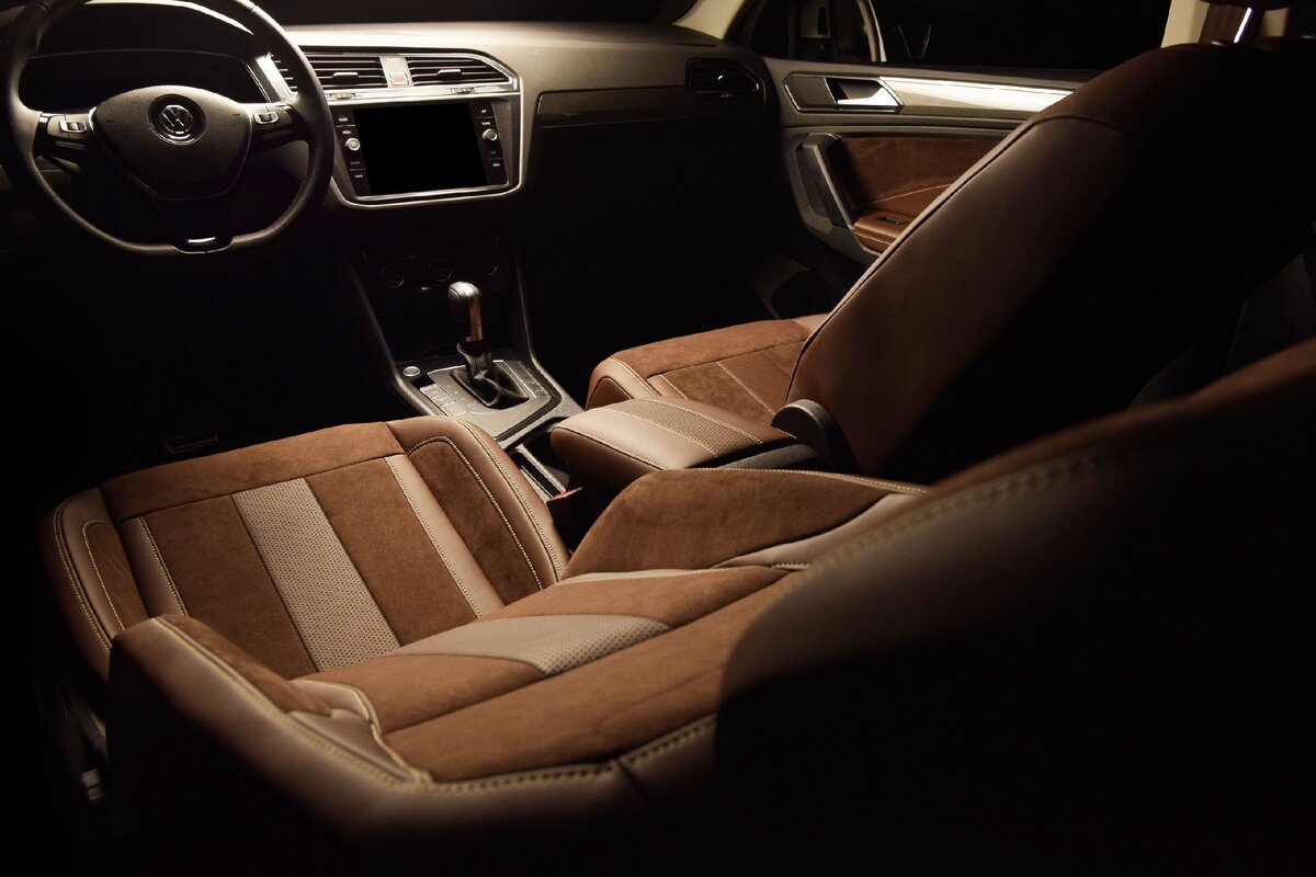 В карусели фото готового салона