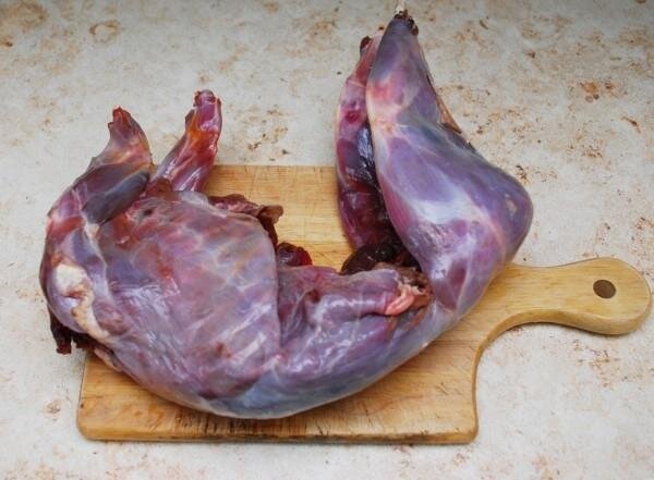 Ободрать,промыть