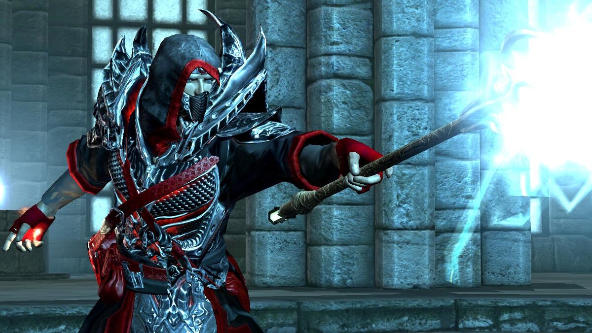 броня даэдрического мага - есть версия и без маски, но... в наше время без маски никуда