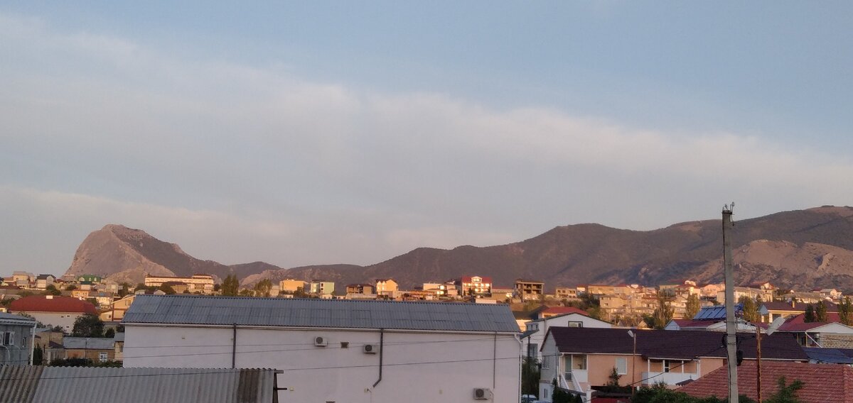 Рассвет над Судаком