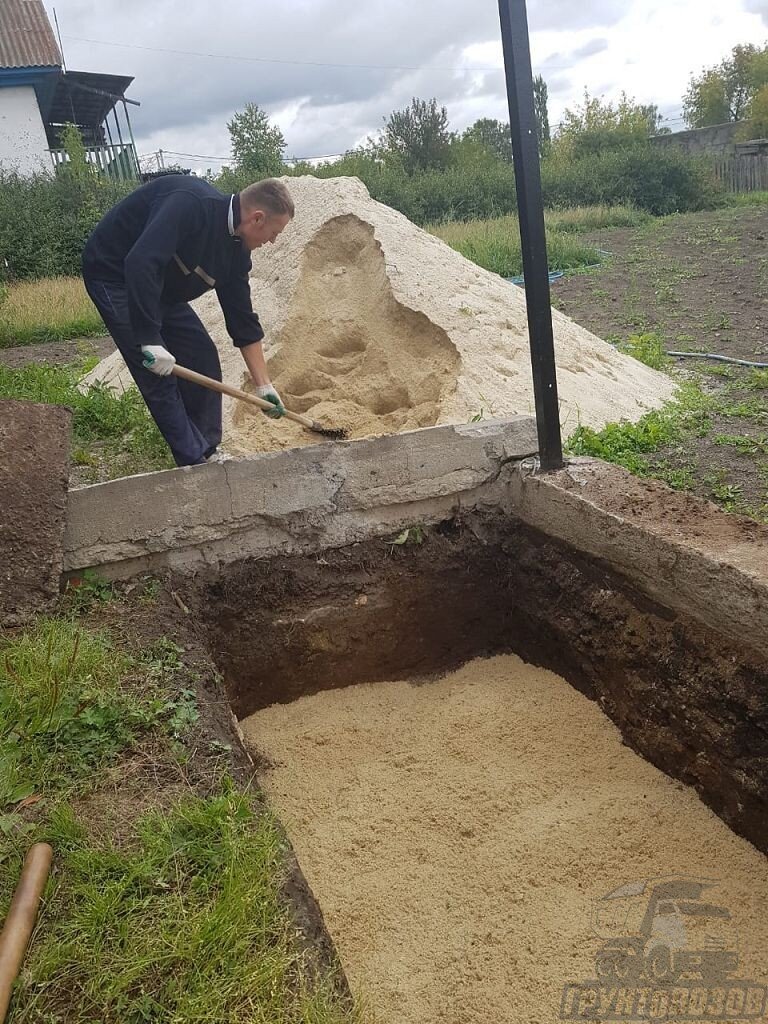 Показатель насыпной плотности позволяет правильно посчитать, сколько потребуется материала для засыпки
