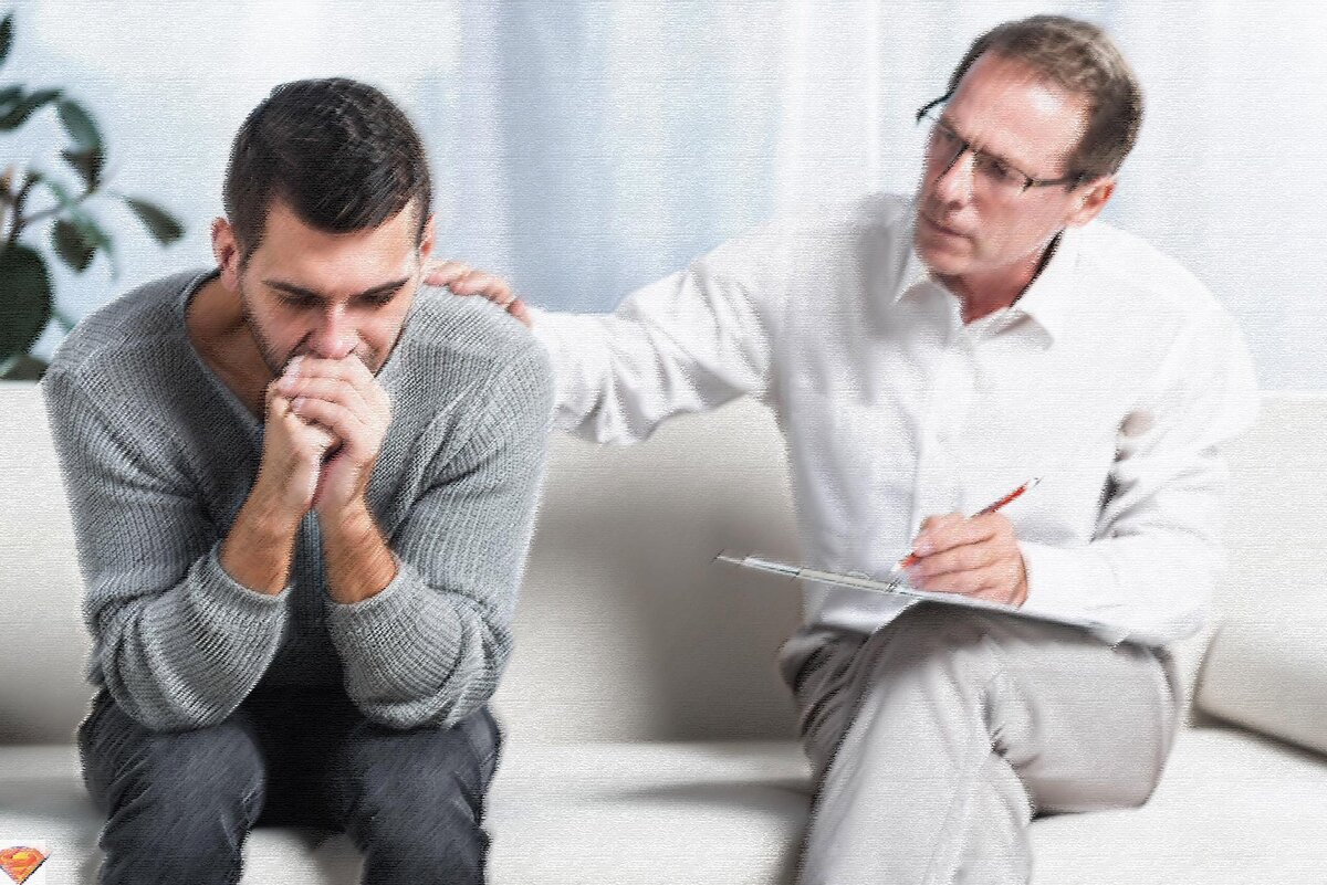 человек у психолога