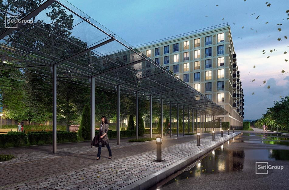 Фото ЖК «Петровский Квартал на воде». Источник: группа застройщика Setl Group «ВКонтакте»