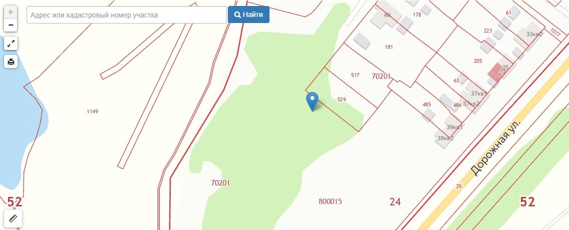 Пустые участки рядом с участком 529, не разграничены и принадлежат гос-ву