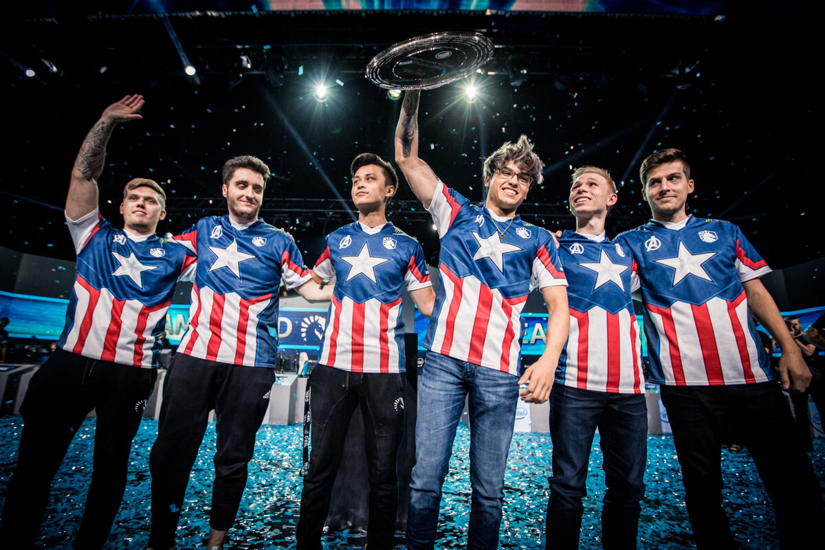 Американский состав "Team Liquid" победители Intel Grand Slam.