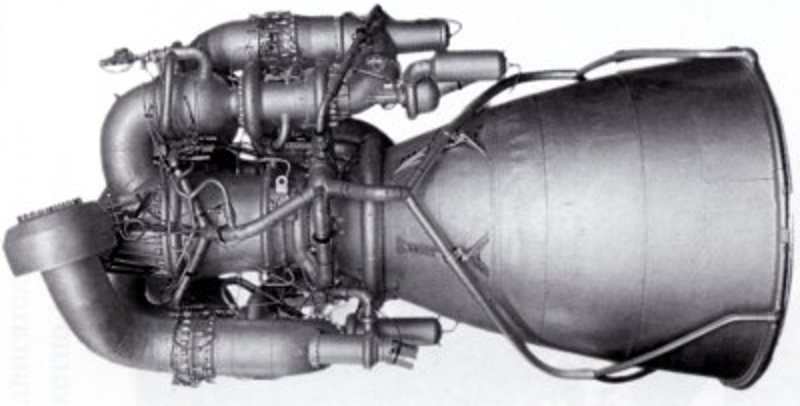 Рис. 36. Двигатель РД-270.