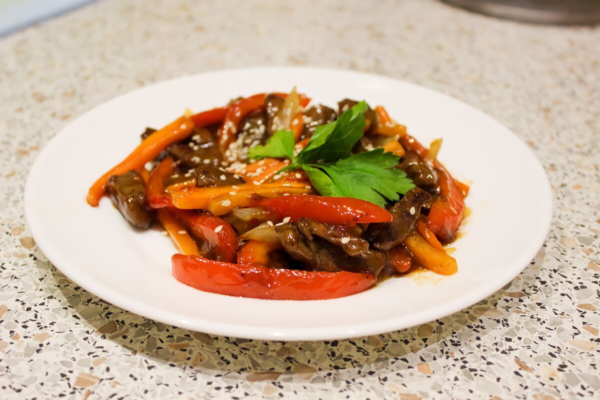 Говядина по сычуаньски