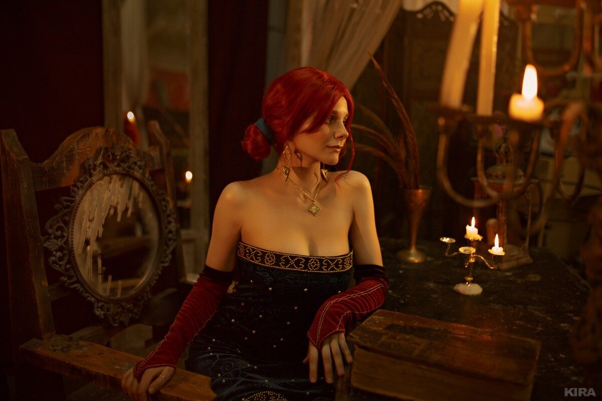 Александра в образе Трисс Меригольд (ищображения взяты со страницы ВКонтакте Александры Реил)