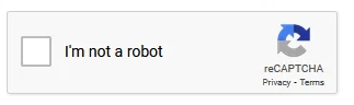 Вот она надоедливая reCAPTCHA