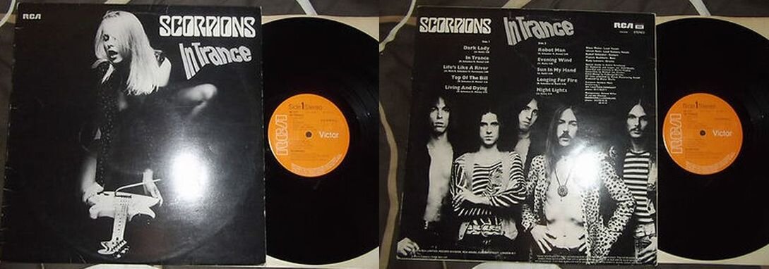 Scorpions "In Trance", 1975 г.