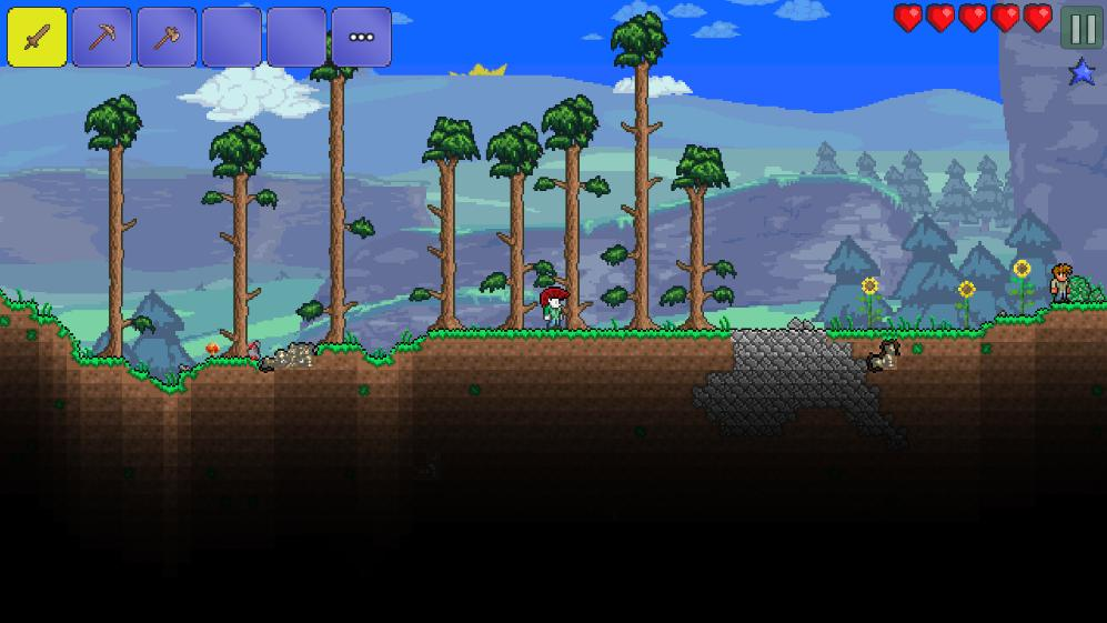 Старая террария 1.2. Игра Terraria. Terraria начало игры. 2д игра террария. Игры похожие на террарию.