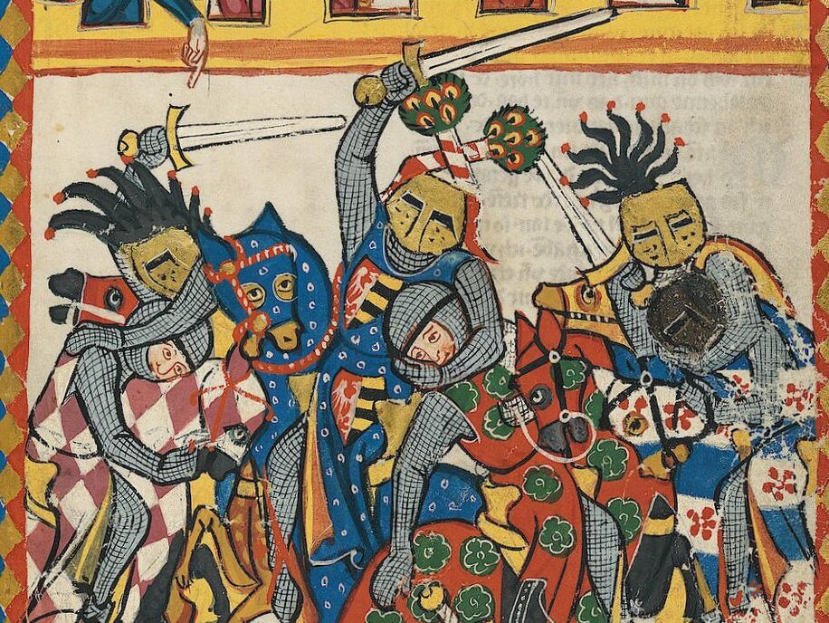 Битва на турнире Источник: Pinterest