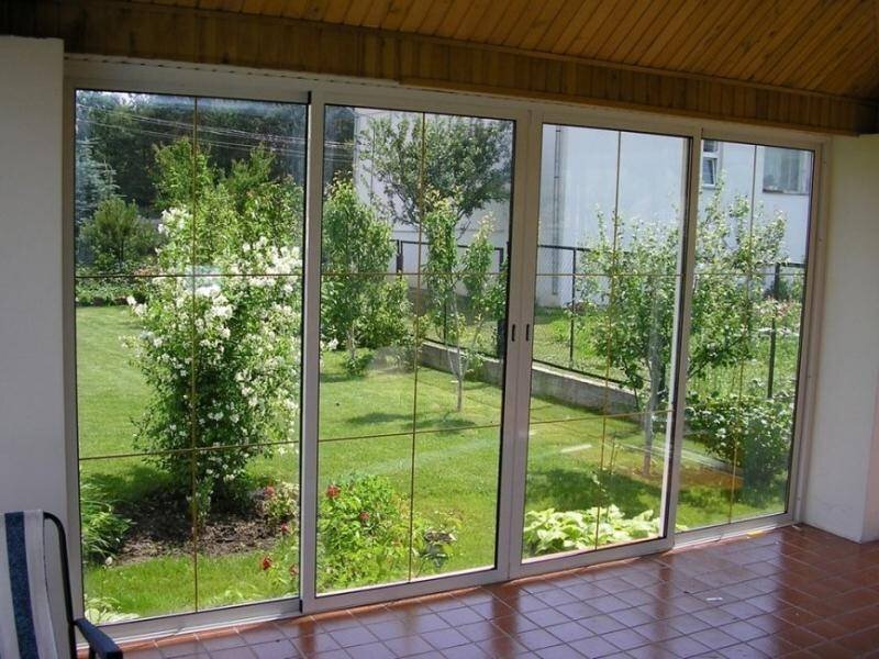 Панорамные окна в частном доме | Окно, Дом, Большие окна