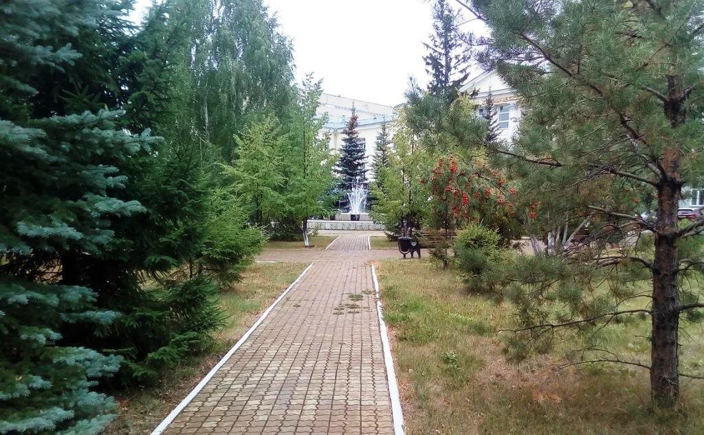 парк в РЖД больницы