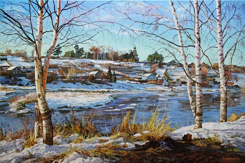 Художник Александр Самохвалов