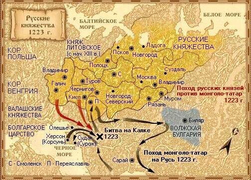 Битва на Калке 1223 год
