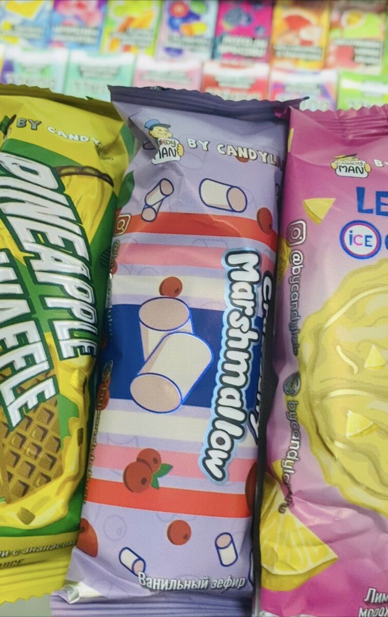 Candyman SALT. Вкус: Ванильный зефир с брусникой