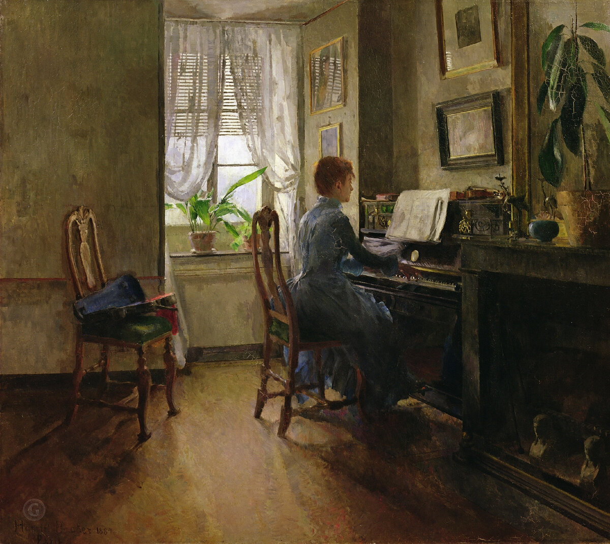 Гарриет Бакер – Дома (1887)