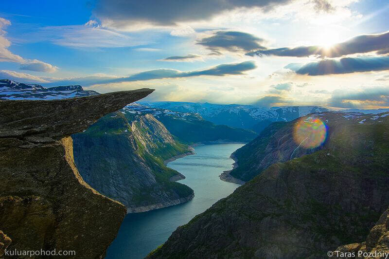 Trolltunga язык тролля