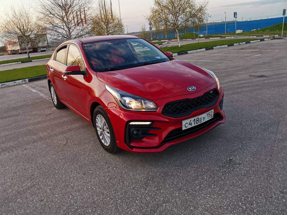 Kia Rio 4 катаная