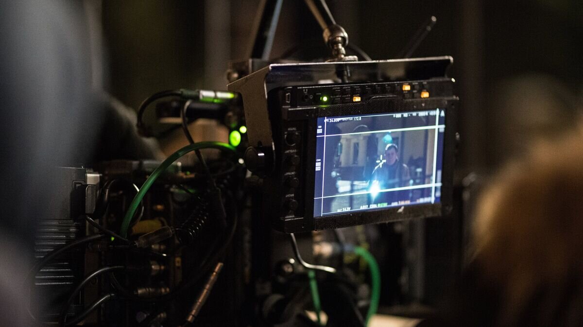    На съемочной площадке фильма "Конверт"© РИА Новости / Евгений Биятов