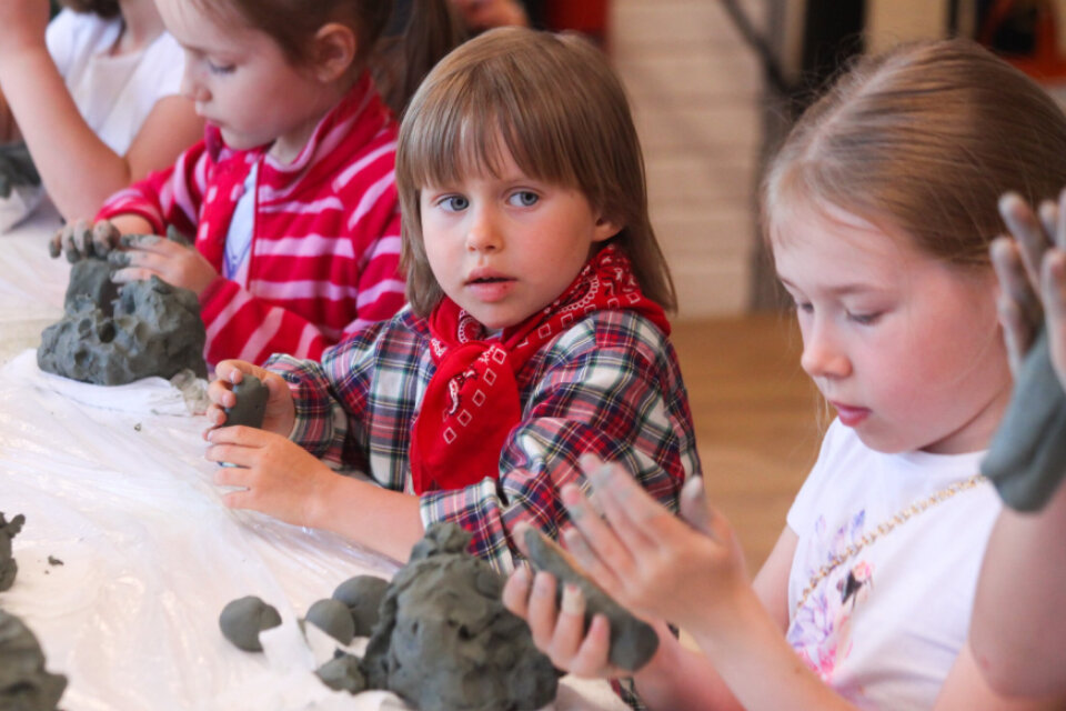    Мастер-класс. Фото: Сергей Ведяшкин