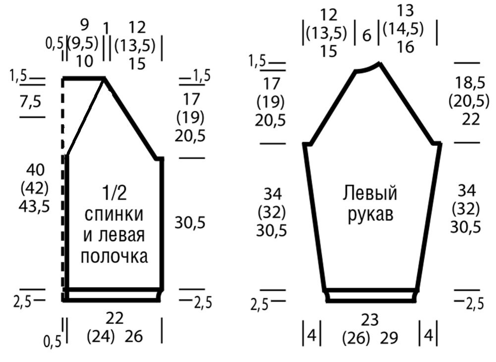 Бальзам на сердце! Две красивые модели. Рисую схемы