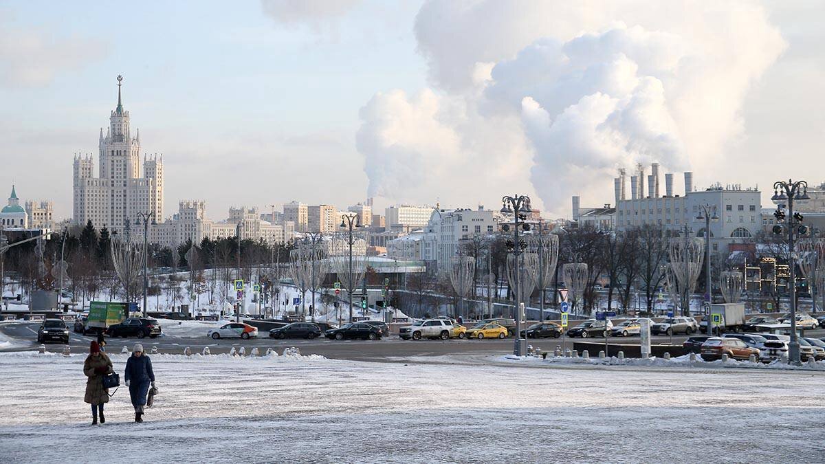 Москва мороз