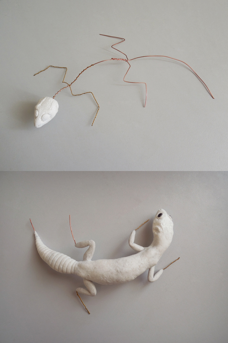 Изготовление макета головы и манекена на проволочной основе