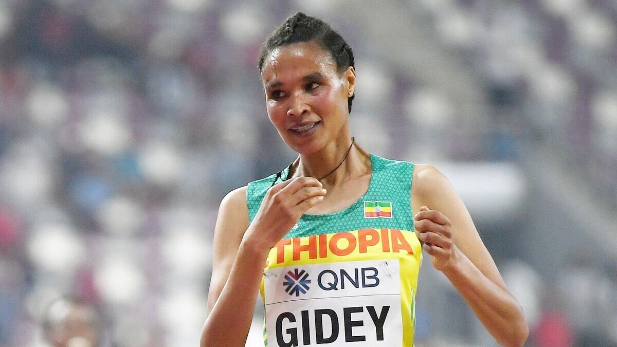    Летесенбет Гидей© Фото : Сайт World Athletics