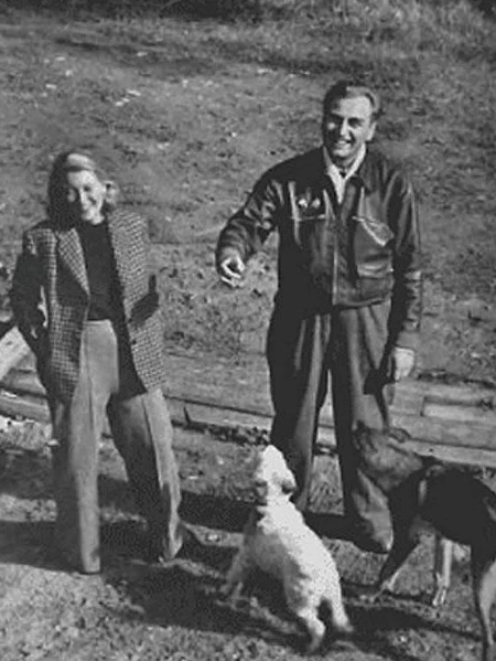 Любовь Орлова и Григорий Александров 1941г. Фото из поисковой системы.