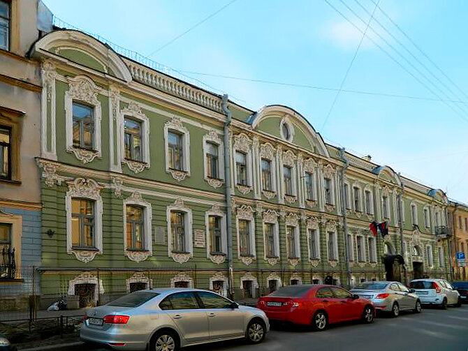 Особняк М.М.Устинова, Моховая,3 