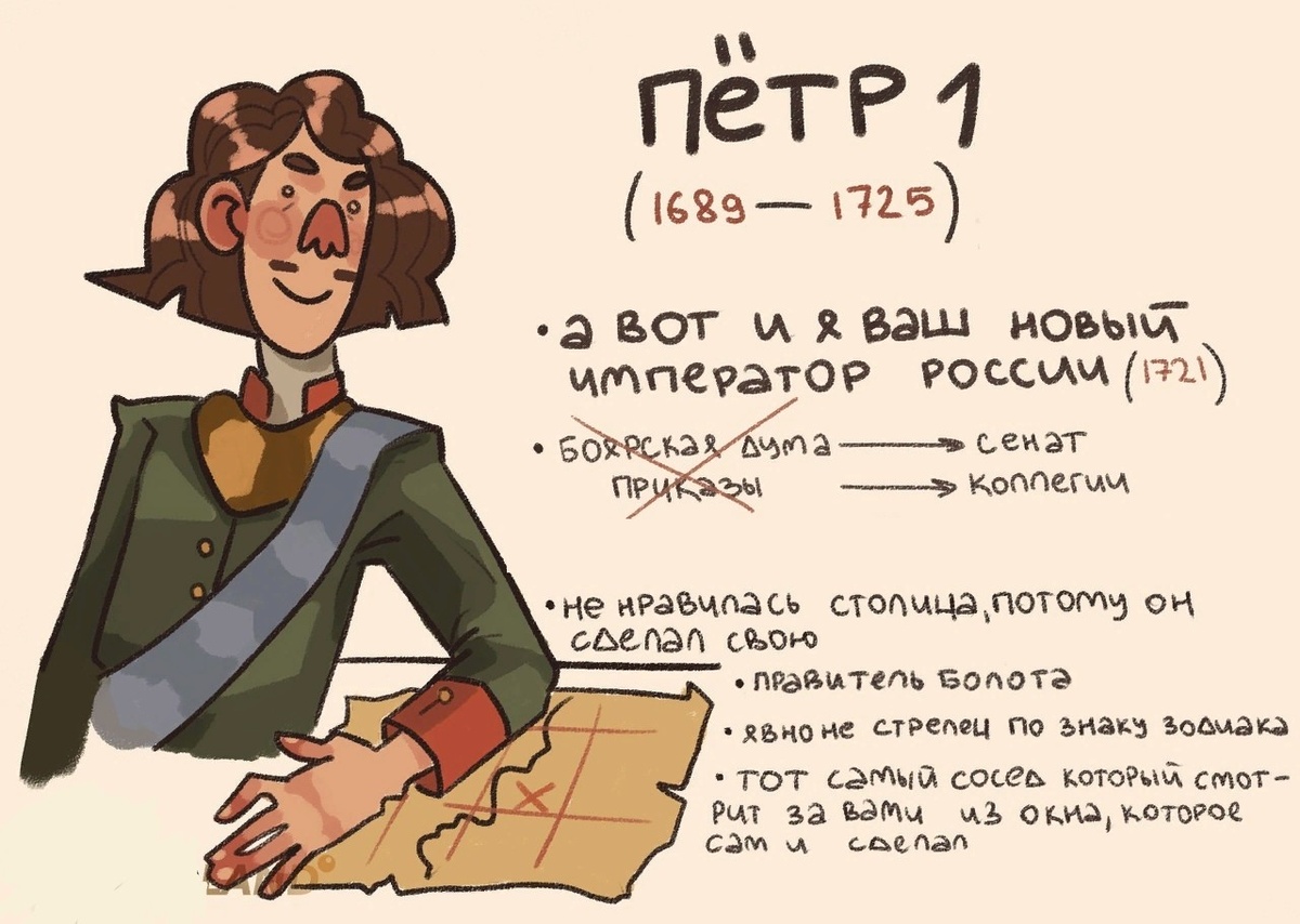 Пётр I . Источник : https://vk.com/asshhhhhhhhhhhhhhh