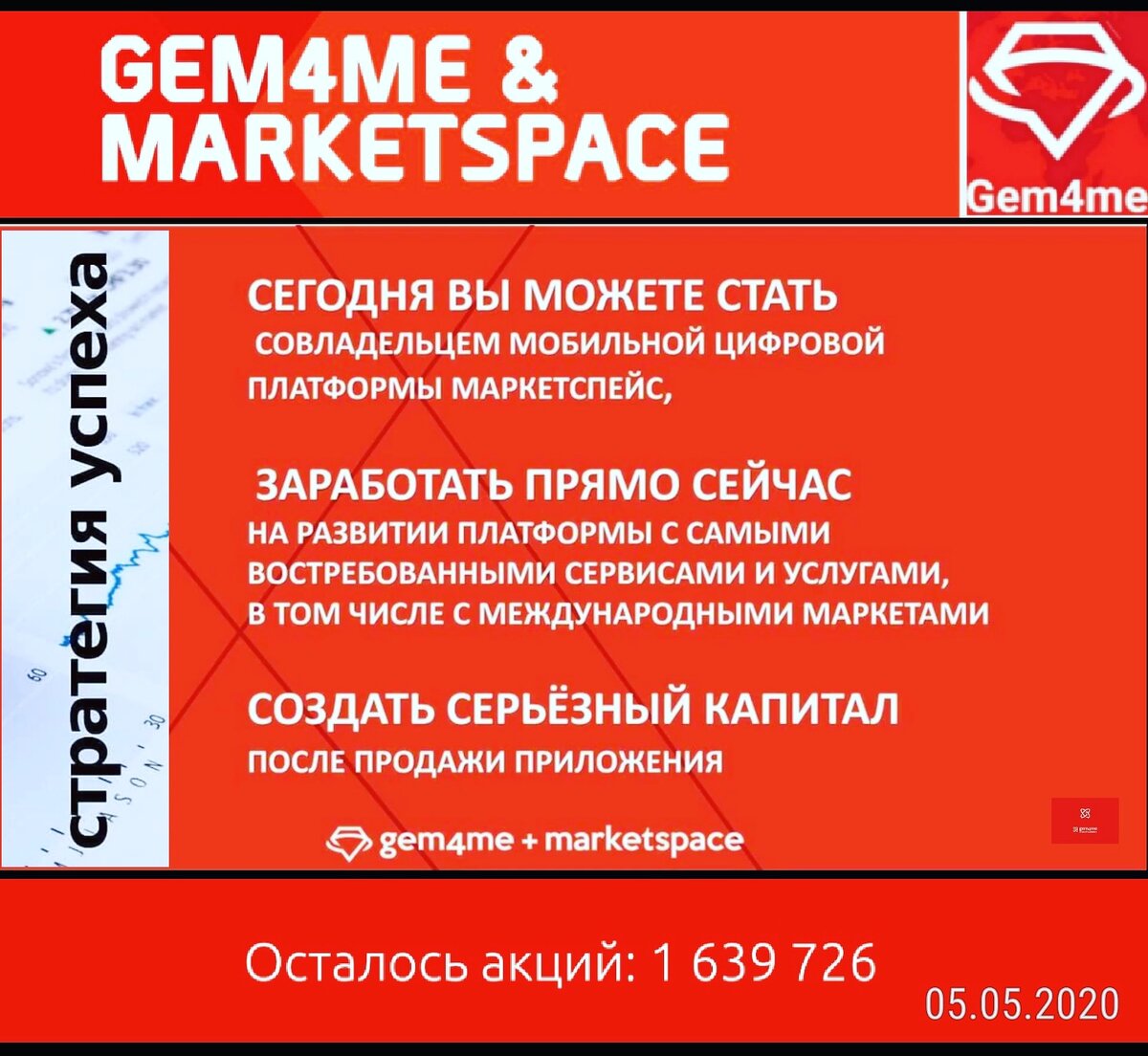 #GEM4ME AND #MARKETSPACE 