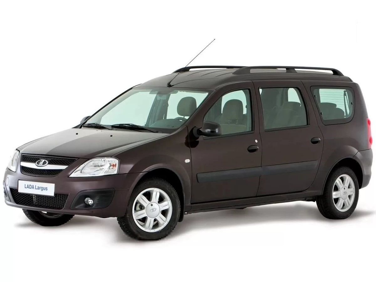 Новая машина модели Lada Largus..