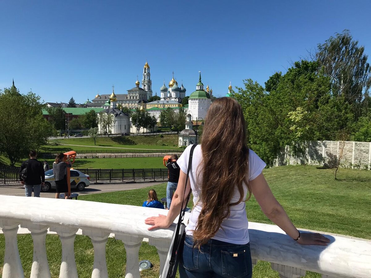 Смотровая площадка в Сергиевом Посаде на Блинной горе